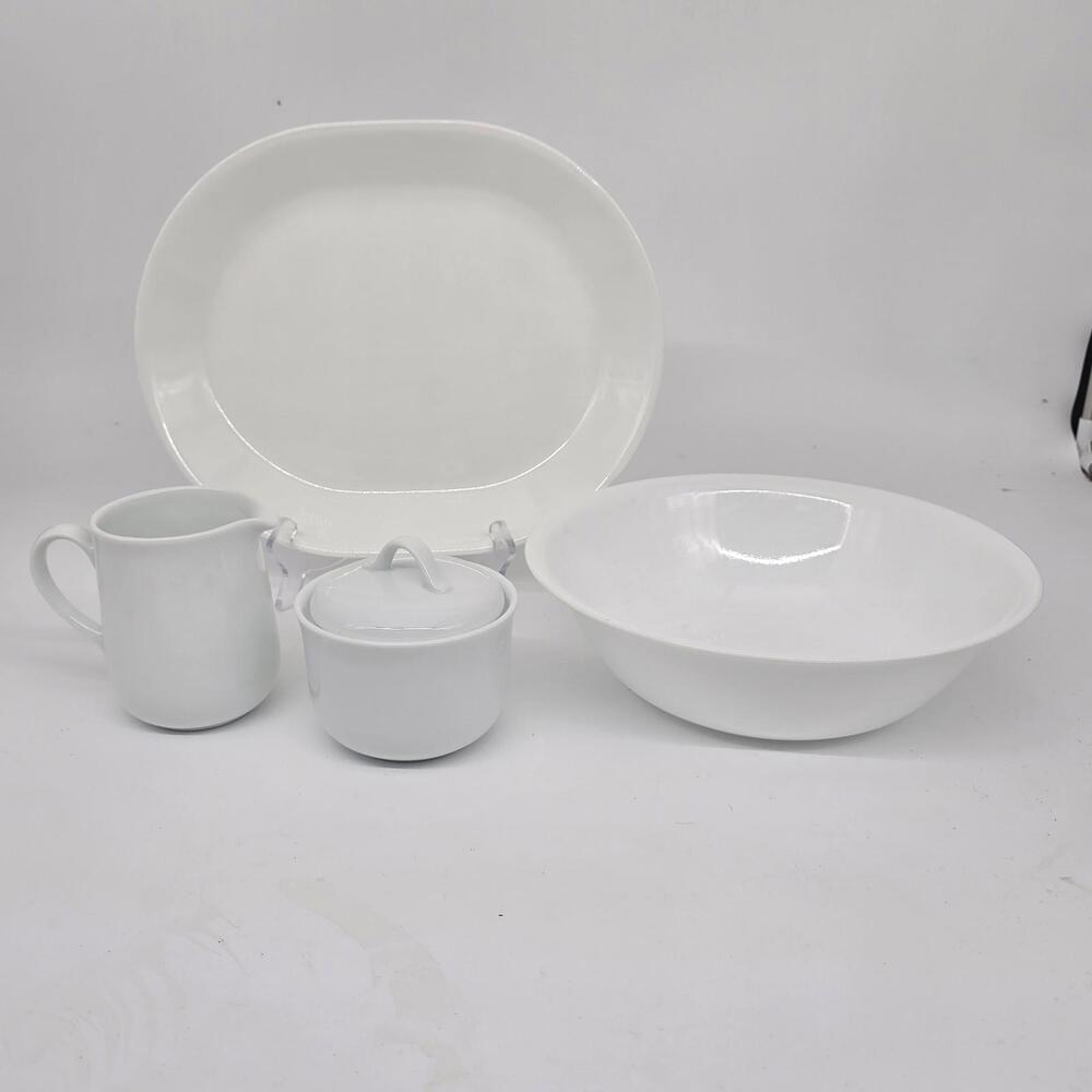 Corelle Hostess Set 5pc 2-Qt Serving Bowl Sugar And Creamer Platter